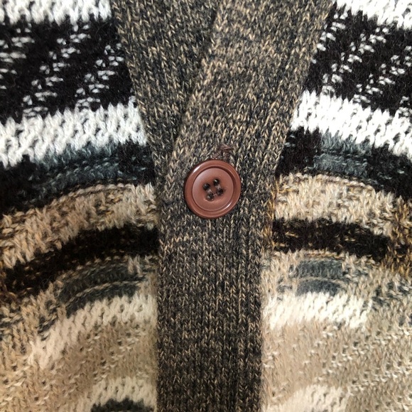 Vintage Wool Mohair Blend Button Up Cozy Sweater Vest Medium - Picture 5 of 9